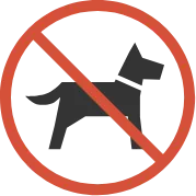 盲導犬・介助犬・聴導犬以外のペット同伴はご遠慮下さい。